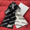 Balenciaga Logo Jacquard Wool Long Scarf