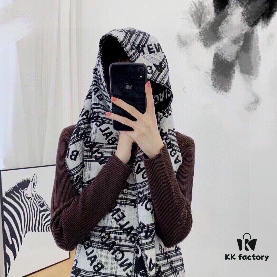 Balenciaga Classic Cashmere Scarf - Iconic Fashion Statement