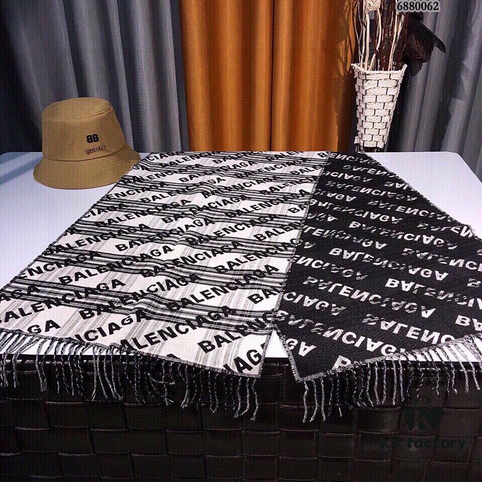 Balenciaga Classic Cashmere Scarf - Iconic Fashion Statement