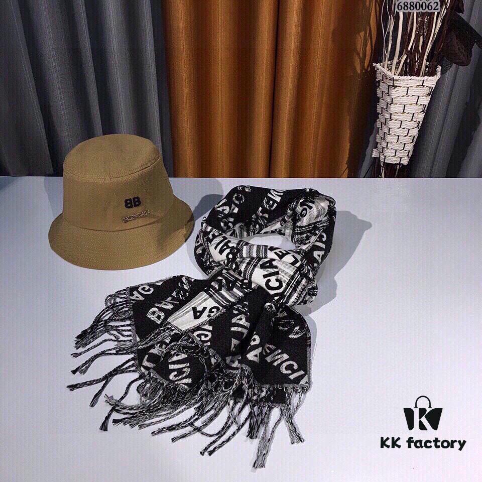 Balenciaga Classic Cashmere Scarf - Iconic Fashion Statement