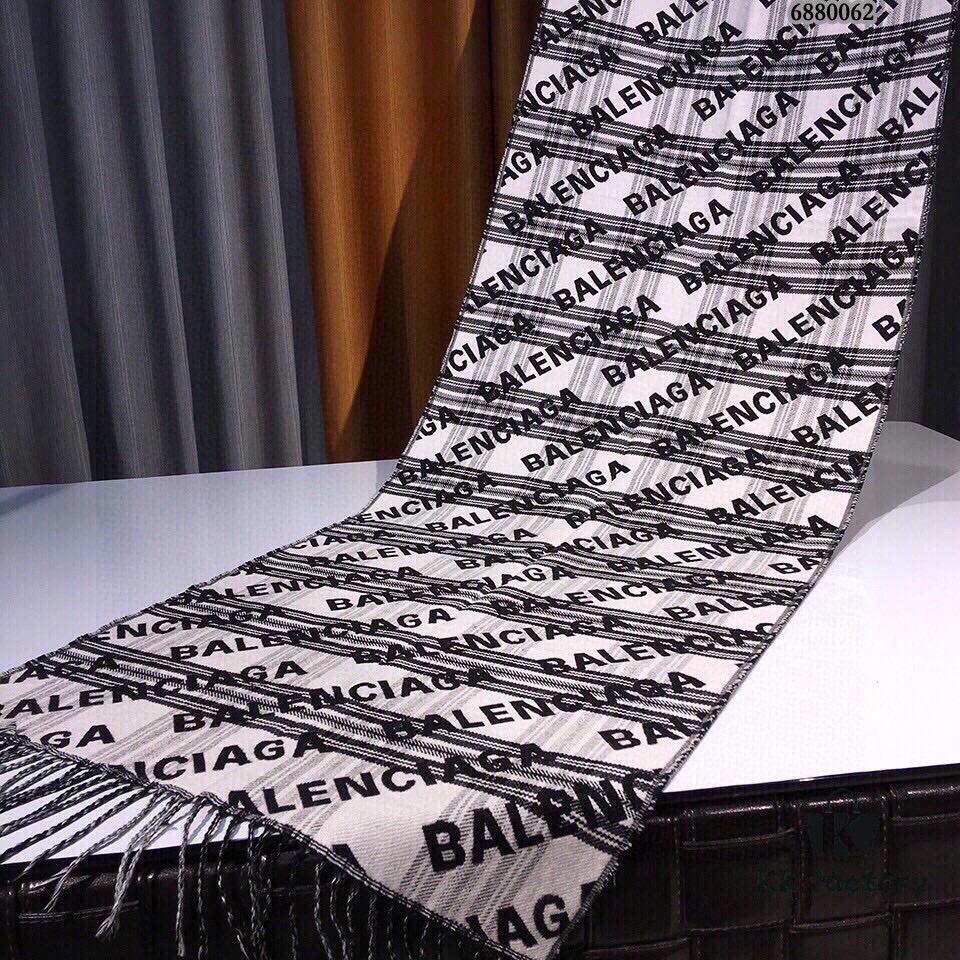 Balenciaga Classic Cashmere Scarf - Iconic Fashion Statement