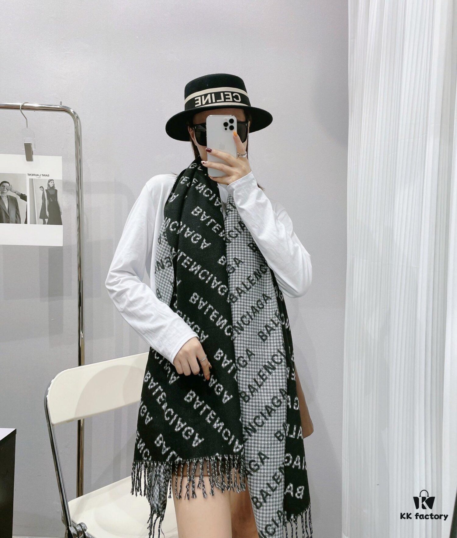 Balenciaga: A Great Scarf Lies in Every Detail