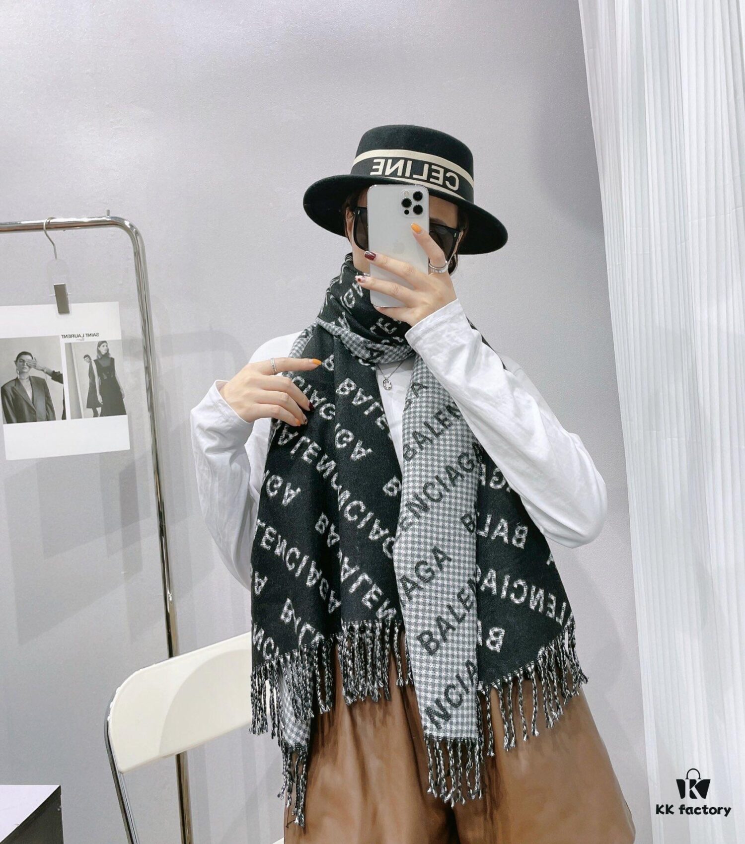 Balenciaga: A Great Scarf Lies in Every Detail