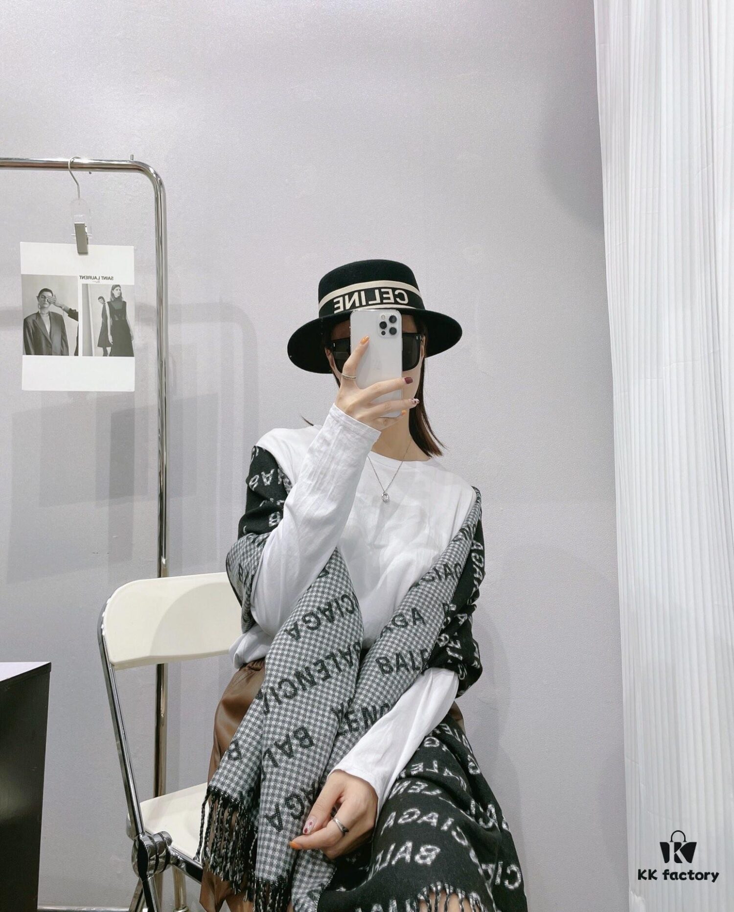 Balenciaga: A Great Scarf Lies in Every Detail