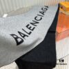 Balenciaga Classic Letter Double-Sided Cashmere Scarf