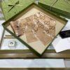 Luxury Grade Premium G Maison GG [Logo Collaboration Ribbon], Authentic 16 Momme Silk Twill Scarf