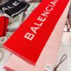 Balenciaga Classic Letter Double-Sided Cashmere Scarf