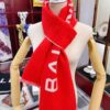 Balenciaga Classic Letter Double-Sided Cashmere Scarf