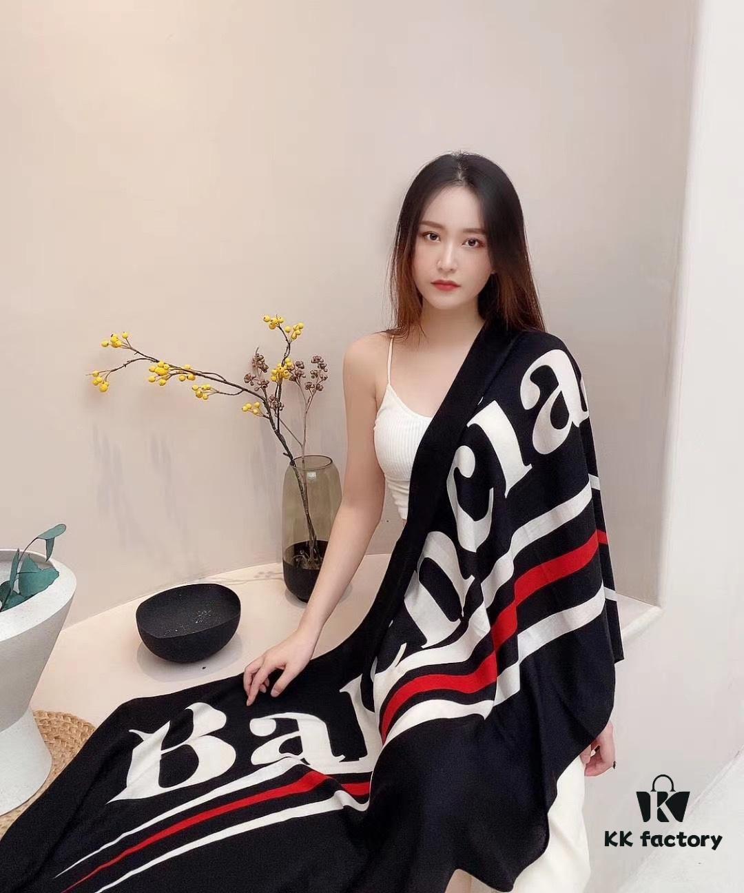 Rainbow Alphabet Cashmere Scarf - New Arrival from Paris Shi Family