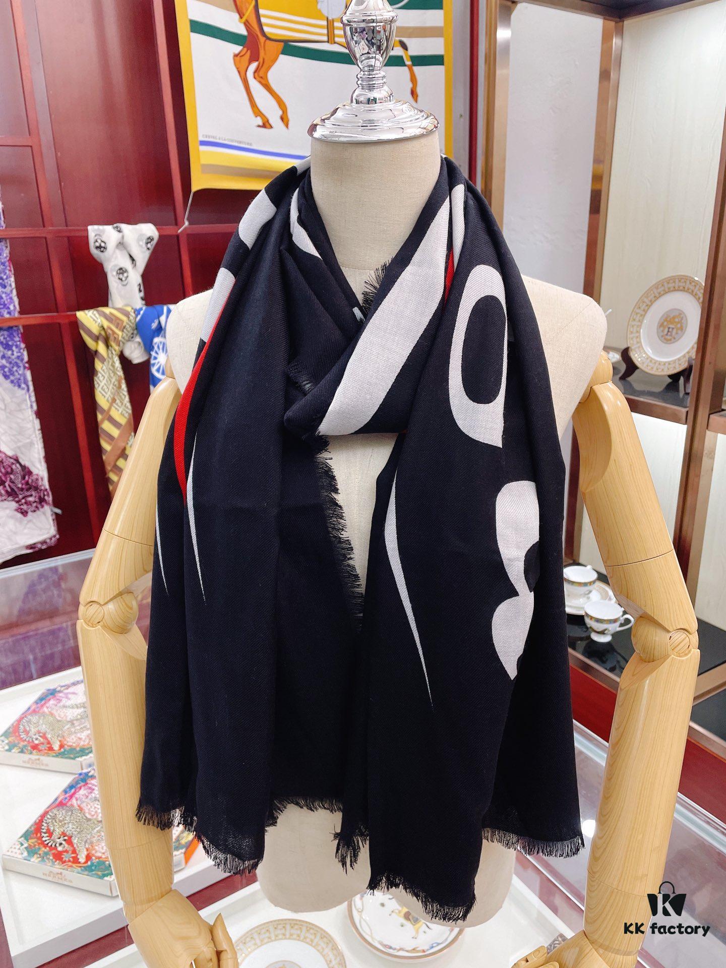 Rainbow Alphabet Cashmere Scarf - New Arrival from Paris Shi Family