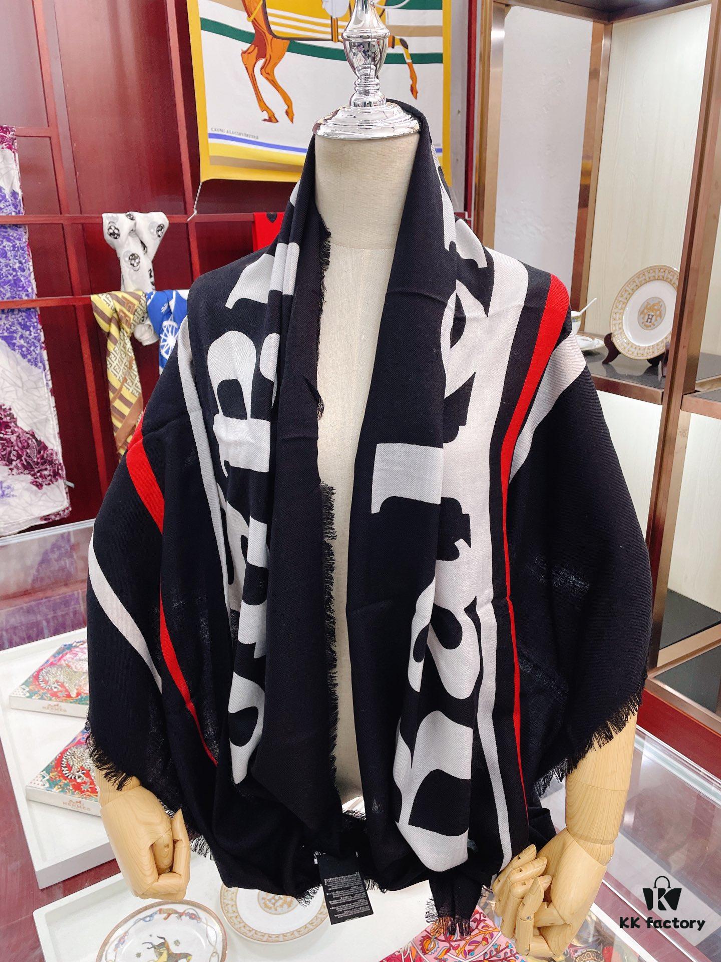 Rainbow Alphabet Cashmere Scarf - New Arrival from Paris Shi Family