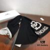Balenciaga 100% Cashmere Scarf, 2020 Fall/Winter New Arrival, Black and White Color Block, Elegant Logo Jacquard, Soft and Skin-Friendly, Long Scarf 45*180cm, Solid Color (Retail Style)