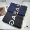 Balenciaga Classic Letter Double-Sided Cashmere Scarf