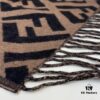 FENDI Large F Tassel Long Scarf 45*170cm 100% Cashmere