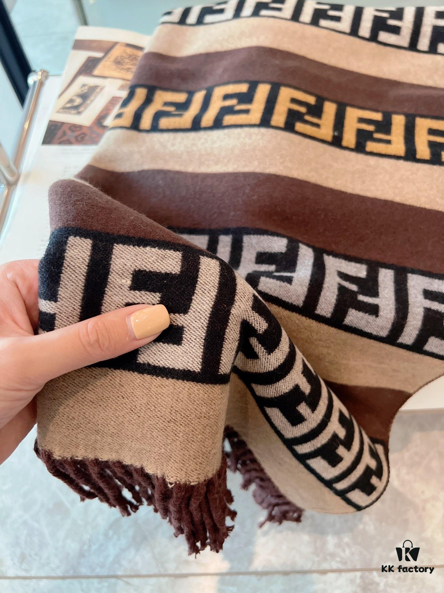 FENDI Winter New Arrival FF Monogram Scarf
