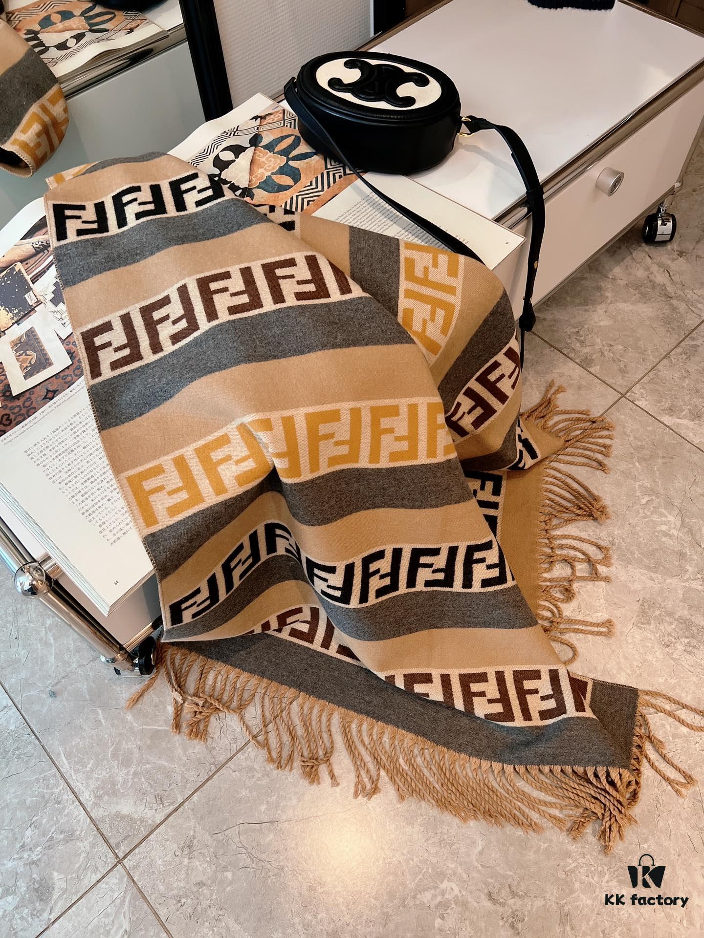 FENDI Winter New Arrival FF Monogram Scarf