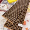 Fendi Men's Cashmere Scarf, Classic Design, Soft and Elegant, Limited Stock Available