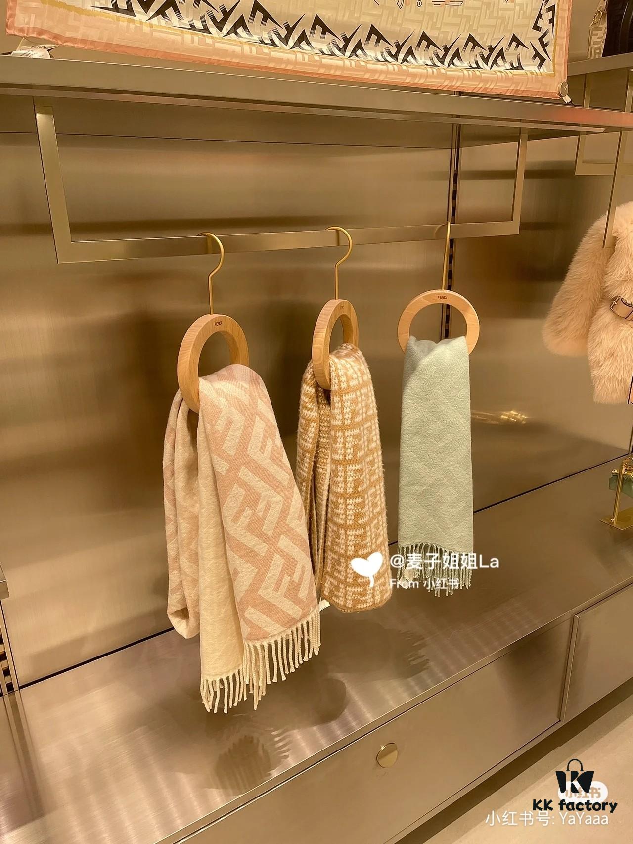 Bestselling New Fendi Scarf in Two Colors – Unique and Luxurious Winter Accessory