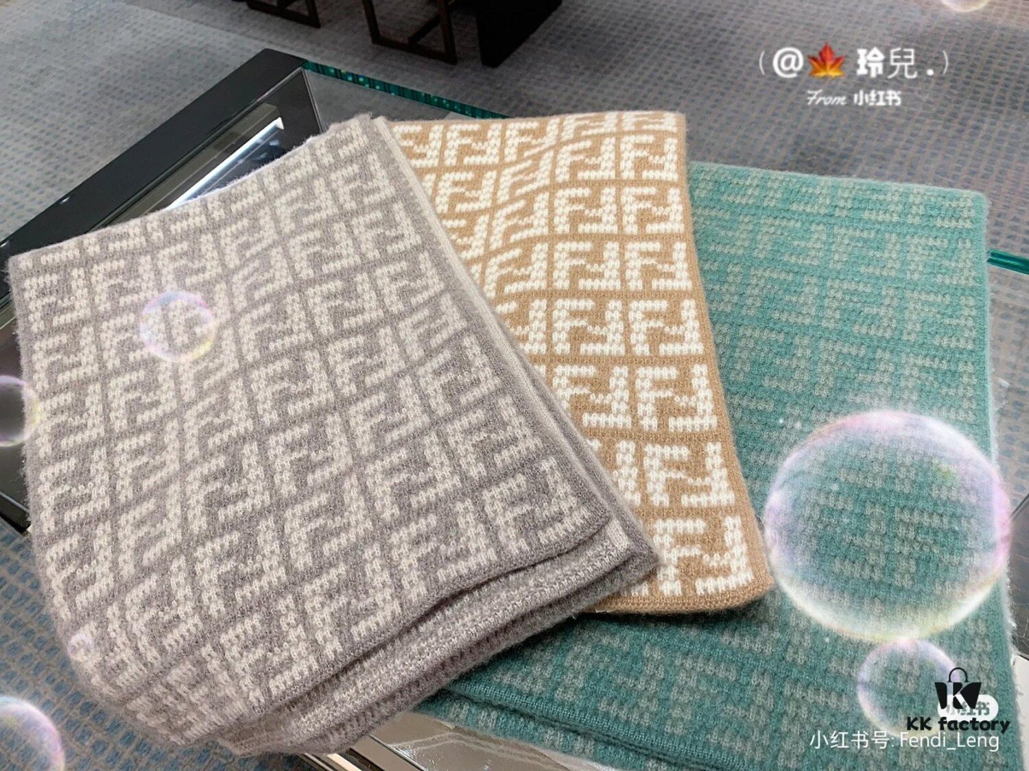 Bestselling New Fendi Scarf in Two Colors – Unique and Luxurious Winter Accessory