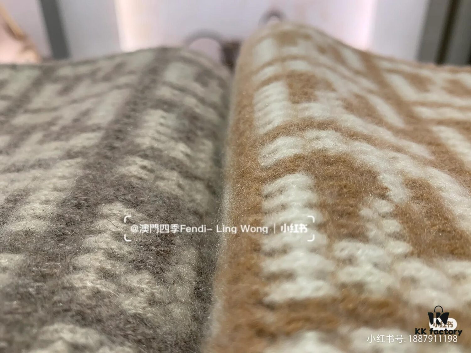 Bestselling New Fendi Scarf in Two Colors – Unique and Luxurious Winter Accessory