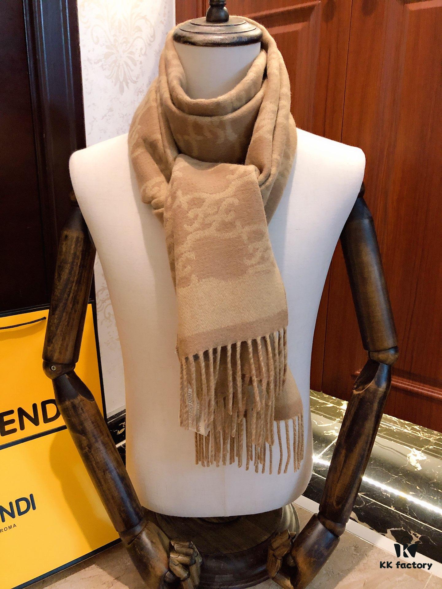 FENDI Latest Scarf, Super Soft and Stylish Double-Sided Design