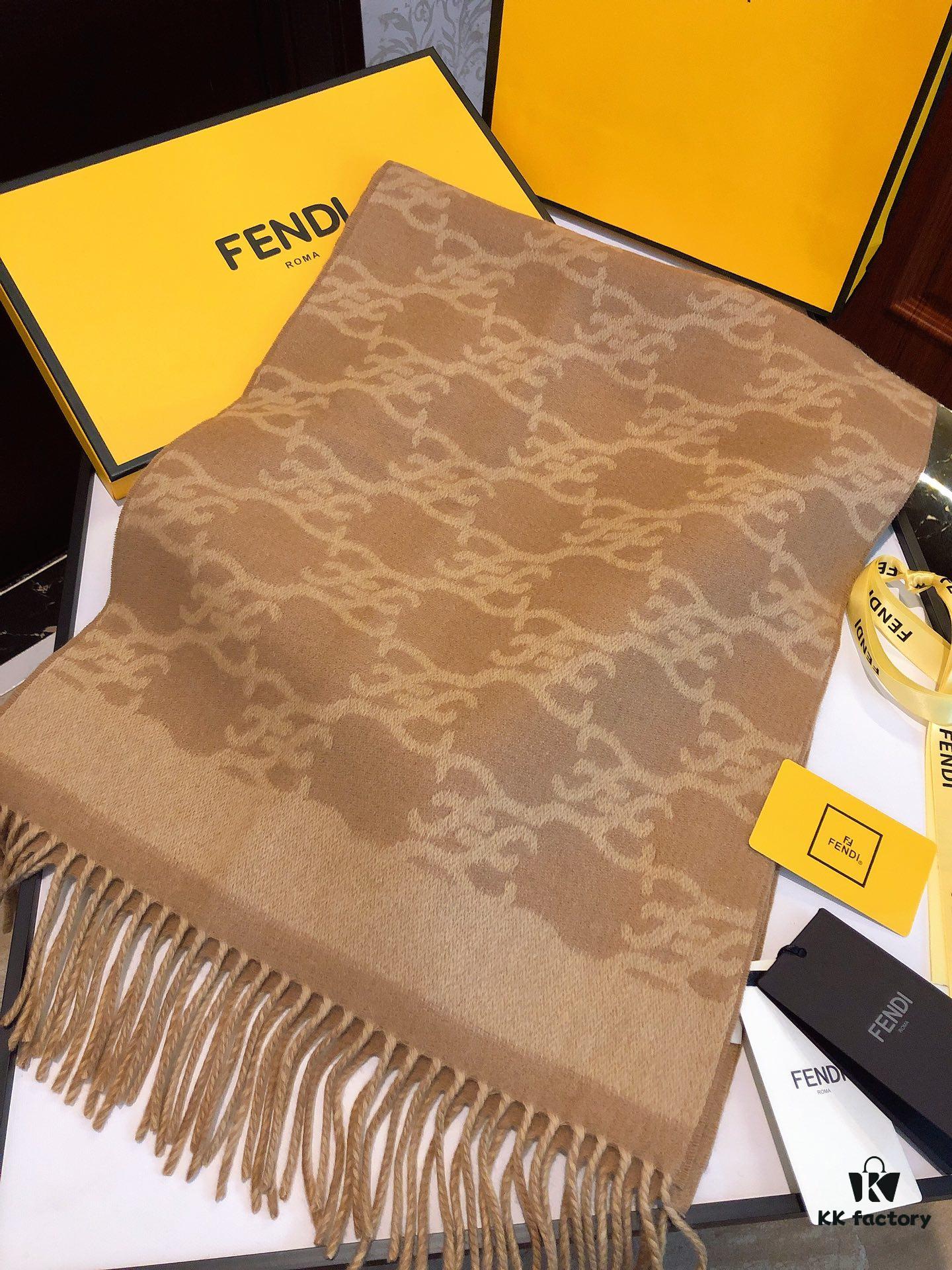 FENDI Latest Scarf, Super Soft and Stylish Double-Sided Design