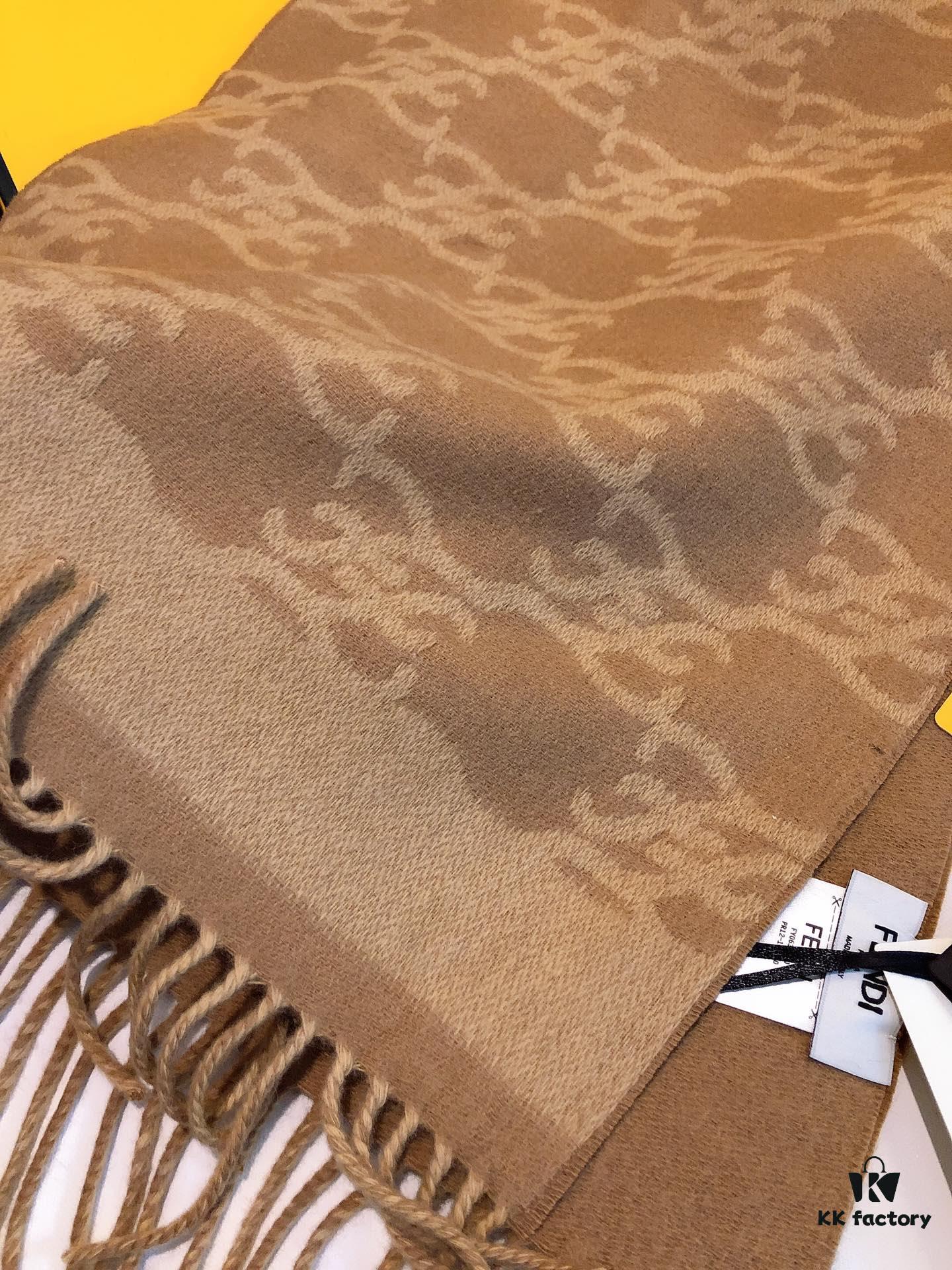 FENDI Latest Scarf, Super Soft and Stylish Double-Sided Design