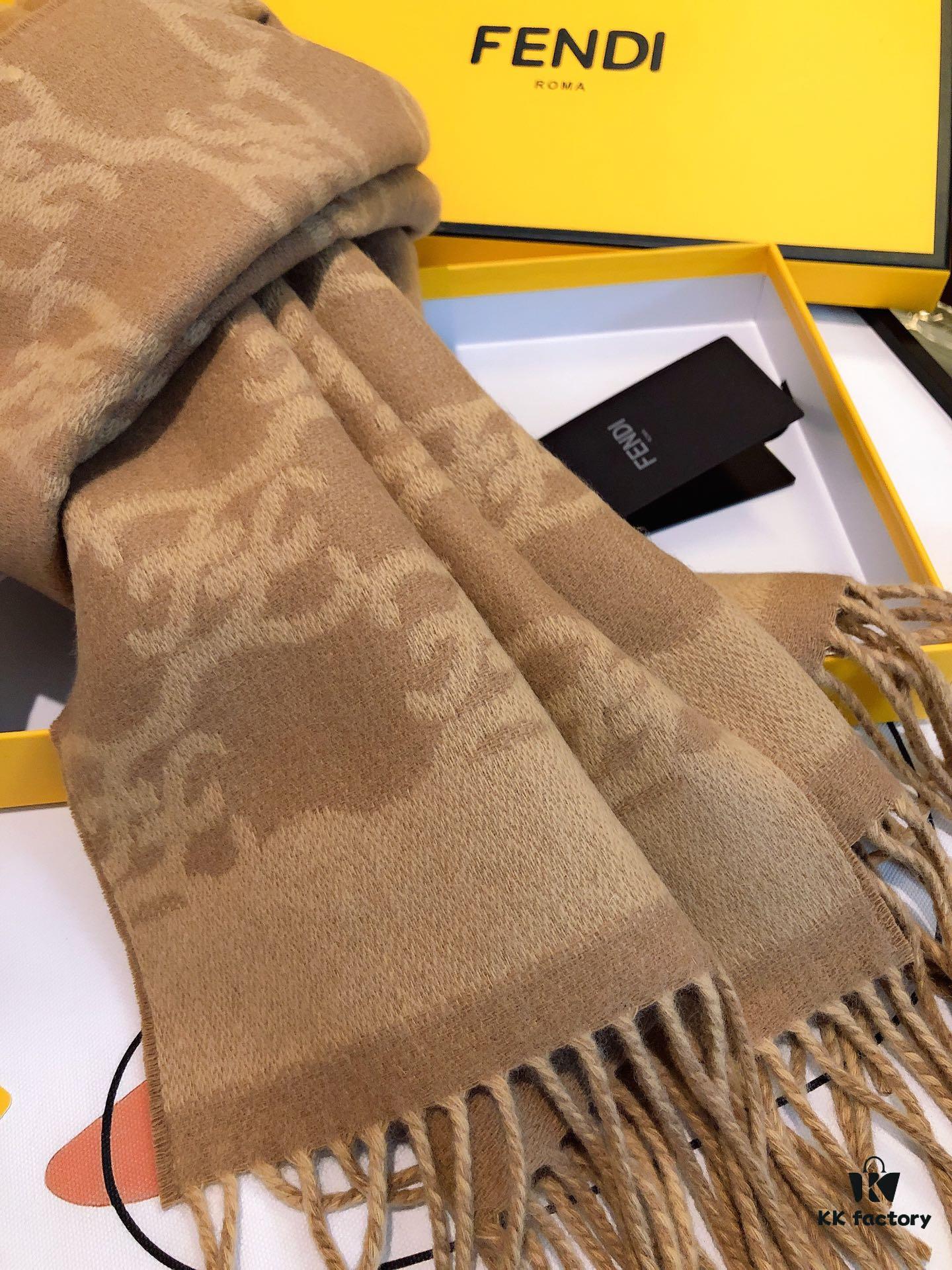 FENDI Latest Scarf, Super Soft and Stylish Double-Sided Design