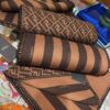 Fendi High-End New Arrival, Double-Sided Design Luxury Wool Silk Scarf