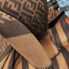 Fendi High-End New Arrival, Double-Sided Design Luxury Wool Silk Scarf