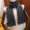 FENDI (Fendi) High-End Cashmere Knit Scarf, Synchronized with Boutique