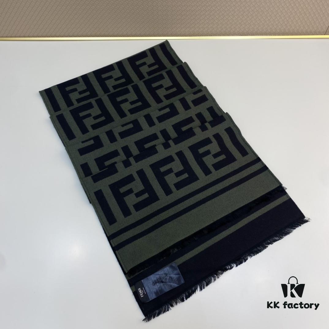 Fendi FENDI Classic Bestseller 35*180cm 95% Wool 5% Silk