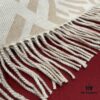 New Color Fendi Large Fringe Logo Double-Sided Cashmere Scarf FF Monogram in Perfect Autumn-Winter Hue