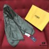 In Stock FENDI Ultra Soft and Smooth Green Shawl/Scarf, Dual-Sided Wear, 140*140cm, 30% Silk 70% Wool, Embossed FF Pattern