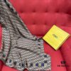 Fendi FF Monogram Washed Twill Silk Jacquard Scarf – Luxuriously Soft and Timelessly Elegant