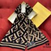 Fendi Monogram Scarf Perfect for Coordinating with Coats