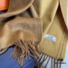 Hermès New Winter Unisex Double-Sided Cashmere Long Scarf