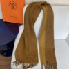 Hermès New Winter Unisex Double-Sided Cashmere Long Scarf
