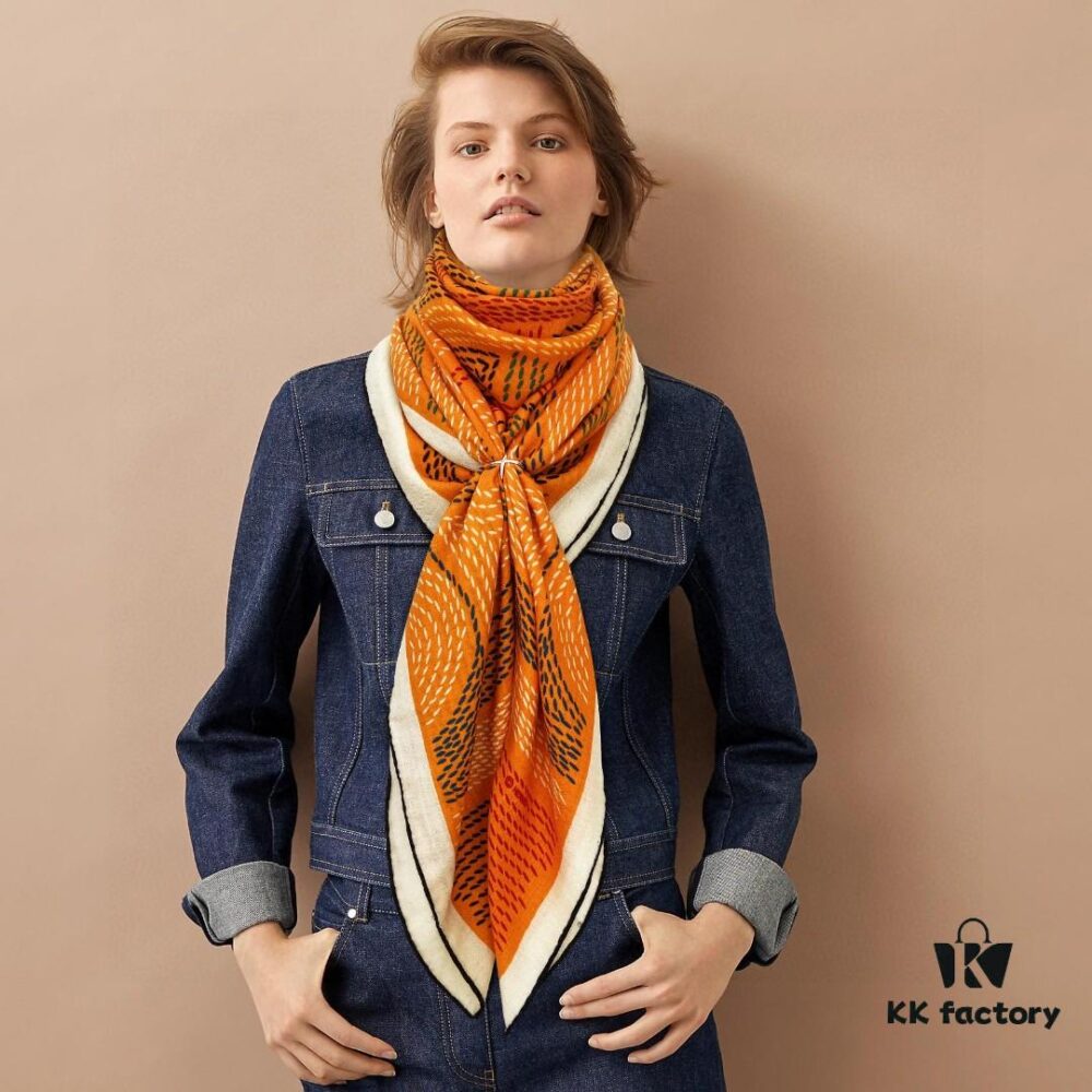 Cashmere New Arrival 👏👏 Everyone Says It's Beautiful‼️ Recommended 💕 Abstract Maze 140 Cashmere Square Scarf, Premium Craftsmanship at an Incredible Value‼️ A Bestseller from Hermès Counters 🎁💟 Stunning Textured Pattern with Exceptional Elegance 👍👍 Exclusively Developed with Advanced Technology, Now Available in a Breathtaking Release 🌟 Specially Treated with Cutting-Edge Techniques 👍‼️ Adored by Stylish Sophisticates, This Piece Excels in Quality, Design, and Price—A True Delight for Luxury Enthusiasts! Unbeatable Value—Absolutely Worth Owning‼️‼️ Size: 140cm x 140cm, 70% Cashmere + 30% Silk