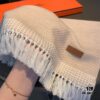 Hermes Handwoven Cashmere Scarf! Subtle and Sophisticated Style for Autumn and Winter!