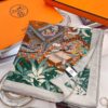 Hermes Counter Synchronized Luxury Cashmere Scarf 【Twelve Leopard Design🐆】Top Craftsmanship, Highly Recommended for Its Stunning Appearance and Exceptional Value