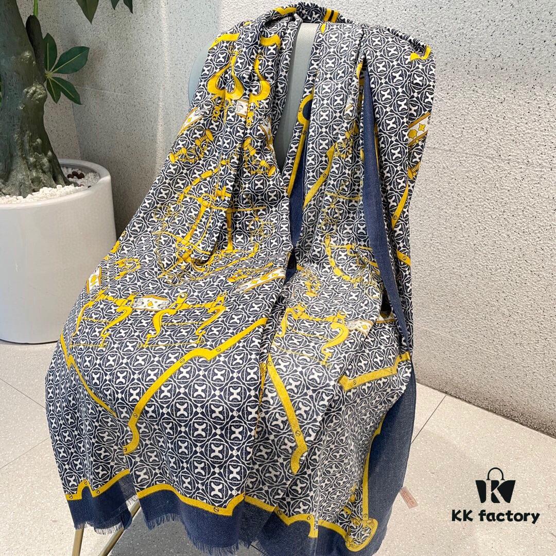 New Arrival Cashmere Scarf - Hermes Limited Edition Print, 100% Premium Cashmere, Exclusive Launch