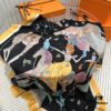 Hermès 1:1 Pattern Cashmere Scarf – Authentic 300-Thread Pure Cashmere, Upgraded Fabric, 100*200 cm, In Stock in Three Colors