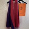 Hermes · Autumn-Winter New Arrival · Color-Block Cashmere Scarf
