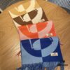 Hermes 2022 New Geometric Cashmere Scarf