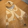 Hermes 2022 New Geometric Cashmere Scarf