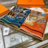 Four Seasons King 140 Cashmere Scarf - Hermes Counter Hit, 70% Cashmere + 30% Silk, 140cm x 140cm