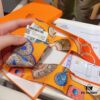 Hermes Twilly with Original Packaging, Rare Original Logo Design, 5*86cm, 100% Silk Twill