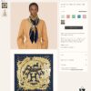 Hermès Counter Bestseller! 70% Cashmere + 30% Silk 'Wet Paint 140' Luxury Scarf, Top Craftsmanship Ultra Value!