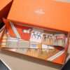 Counter Synchronized‼️ Hermès New Collection Silk Ribbon‼️ Top-Quality Twill Silk with Ultra-Fine Printing and Crystal-Clear Details, Perfect for Gifting or Personal Use 🎁